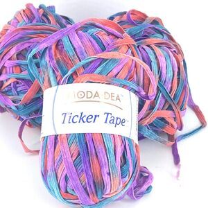 Moda Dea - Ticker Tape Yarn - Festival - 50g - Italy - Price is per skein